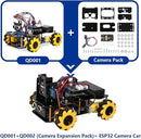 Robot Kit with 3MP Camera, Robotics Kit for Kids Ages 8–12 12-16 Compatible with Arduino & Scratch, App & Remote Control, STEM Toys Coding Robot Kit, Gift for Kids, Teens and Adults by TinyTreasures Baby Boutique