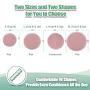 wegreeco Nursing Breast Pads (14 Pack) + Laundry Bag & Travel Storage Bag, 4.7 inch Option - Washable & Reusable Breastfeeding Nursing Pads (Mild, Large) by TinyTreasures Baby Boutique