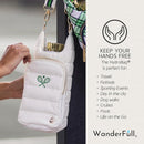 WanderFull® Original HydroBag® Collection, Water Bottle Holder w/Strap & Phone Pocket, Hands-Free Crossbody Water Bottle Bag by TinyTreasures Baby Boutique