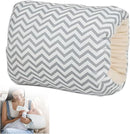 Cozy Cradle Pillow, Cozy Cradle Arm Pillow, Baby Nursing Pillow Head Support Pillow for Breastfeeding Bottle Feeding (Light Grey Crown) by TinyTreasures Baby Boutique