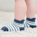 Zaples Baby Non Slip Grip Ankle Socks with Non Skid Soles for Infants Toddlers Kids Boys Girls by TinyTreasures Baby Boutique