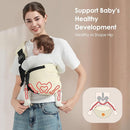 Toddler Sling Carrier, Easy to Wear Baby Carrier Sling 7-40 lbs, Adjustable Lightweight Baby Wrap Sling, Perfect Toddler Hip Carriers One Size Fits All, Beige by TinyTreasures Baby Boutique