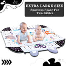 Baby Gym Play Mat, 8-in-1 Tummy Time Mat & Activity Gym, Washable Ball Pit, Infant Play Mat with Detachable Toys for Sensory Exploration and Motor Skill Development by TinyTreasures Baby Boutique
