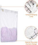 Reusable Mesh Laundry Bags, Delicates Garment Washing Bags for Travel/College, Durable Zipper Closure (2 Large 1 Medium) by TinyTreasures Baby Boutique