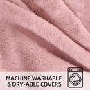 Bean Bag Chair 4Ft, Memory Foam Filled, Large Beanbag Chairs for Adults and Teens, Soft Sofa with Removable Flannel Cover, Round Couch for Living Room Bedroom College Dorm (Pink, 4FT-47×47"×24") by CozyNest Decor