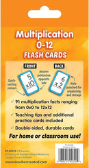 Teacher Created Resources Multiplication 0–12 Flash Cards (EP62035) by TinyTreasures Baby Boutique