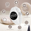 Kids Watches for Girls Boys Digital Sport Watch with Step Counter Pedometer Vibration Alarm Clock, No App Waterproof Fitness Tracker Kids Watch Boys Girls Teens Students Ages 5-16 by TinyTreasures Baby Boutique