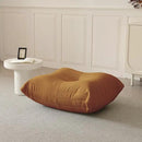 Luxury Ottomans, Modern Square Foot Rest for Sofa Couch Chair, Lazy Floor Seating, Fireside Bean Bag Chair, Tatami Sofa Lounger for Living Room, Bedroom, Office, Brown by CozyNest Decor