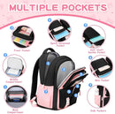 Kids Backpack for Girls School Bags for Middle School Students Book Bag for Elementary Primary Kawaii Ita Backpack, Black and Pink by TinyTreasures Baby Boutique