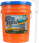 Ultra Fresh 5 Gallon Liquid Laundry Detergent Washing Soap for All Machine Types, 6X Platinum, Up to 640 Loads, Mountain Fresh by CozyNest Decor