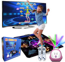 Dance Mat for Kids and Adults, Musical Electronic Dance Step Pad with 100+ Games, 200+Songs, HD Camera, 2 Motion Sensor Controllers, MTV & Cartoon Modes, Dance Mat Toy for Girls& Boys by TinyTreasures Baby Boutique
