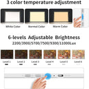 TOHETO A4 Light Board for Diamond Painting, Super Bright Magnetic Light Pad with Side Buttons, Lightbox for Tracing and Drawing, Corded Light Table for Sketching, Animation, Weeding Vinyl (White) by TinyTreasures Baby Boutique