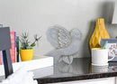 NAT & Jules Animal Character Shaped Dimensional Indoor Outdoor 11 inch Cast Resin Decorative Garden Stepping Stone, Patio, Walkway Sculpture Yard Art, Stone Grey Bluebird by CozyNest Decor