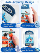 16-Piece Rotating Puzzles for Kids 4-6, Toddlers Puzzles 2-4, Road Trip, Airplane Activities Game, Travel Toys - Brain Teaser, Fine Motor Skills - Birthday Gifts Boys & Girls - Marine Life by TinyTreasures Baby Boutique