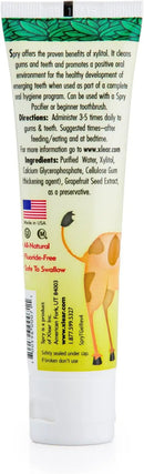 Spry Natural Xylitol Toothpaste for Baby, Toddler, Kids Age 3 Months Up - Fluoride Free Tooth Gel, Support Development of Emerging Teeth, Strawberry Banana, Bubblegum, Original, 2 Fl Oz (Pack of 3) by CozyNest Decor