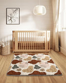 Blissful Diary Portable Baby Play Mats for Floor, Thicker Cushioned Foldable Baby Crawling Mat for Indoor Outdoor, Non-Slip & Washable Kids Playmat for Tummy Time Activity, Boho 43" X 43" by TinyTreasures Baby Boutique