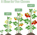 Bamboo Stakes,3FT Natural Bamboo Garden Stakes,BOVITRO 25Pcs Bamboo Plant Stakes,Bamboo Sticks for Tomato,Beans,Vegetable and Climbing Plants by GreenHaven Gardens