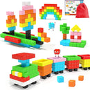 Magnetic Blocks for Toddlers -Classroom Must Haves STEM Learning Toys for 3-5 Year Old Boys & Girls, Safe & Strong Building Blocks with ASMR Sounds,Ideal Gifts for Kids 3+ by TinyTreasures Baby Boutique