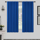 Joydeco 72 Inch Blackout Curtains for Bedroom, Thermal Insulated Black Out Curtains 2 Panels Set, Room Darkening Drapes for Living Room Window Rod Pocket Back Tab (W52 x L72 Inch, Royal Blue) by TinyTreasures Baby Boutique