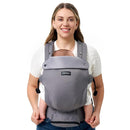 Momcozy Newborn Baby Carrier - Ergonomic, Cozy and Lightweight Carrier for 7-24lbs, Adjustable Neck Support with Sunshield, Breathable Airmesh Perfect for Summer Outing, Purplish Grey by TinyTreasures Baby Boutique