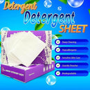 Clean Laundry Detergent™ – Hypoallergenic, Eco-Friendly, Plant-Based, Biodegradable, 100% Natural – Gentle on Skin & Fabrics, Lavender Scent, 60 Premium Laundry Detergent Sheet (Lavender)