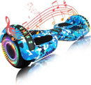 Scooter, Bluetooth & Corlorful LED Lights, Gifts for Kids & Adults & Girls & Boys, for All Ages by TinyTreasures Baby Boutique