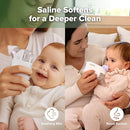 Haakaa Nasal Aspirator for Baby, 2-in-1 Electric Baby Nasal Aspirator with Sprayer – Baby Nose Sucker, Nose Sucker for Baby – 5 Adjustable Suction Levels up to 65kPa, Quiet, Music & Lights by TinyTreasures Baby Boutique