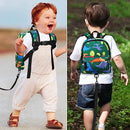 Accmor Toddler Backpack Leash, Cute Baby Backpacks with Anti Lost Wrist Link, Mini Kids Backpack Harness Leash for Outdoor Travel, Adorable Dinosaur Backpack Tether Walking Harness for Boys 1-3 by TinyTreasures Baby Boutique
