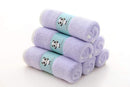 HIPHOP PANDA Baby Washcloths, Rayon Made from Bamboo - 2 Layer Ultra Soft Absorbent Newborn Bath Face Towel - Reusable Baby Wipes for Delicate Skin - Purple, 30 Pack by TinyTreasures Baby Boutique