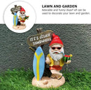 Garden Gnomes Outdoor Funny-It is 5 O'clock Somewhere Gnome Ourdoor Statue for Indoor Outdoor Garden Gnome Sculpture Patio Yard Lawn Dwarf Decoration by GreenHaven Gardens
