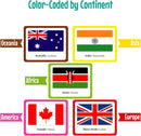 Menique, Juego de Memoria de Banderas del Mundo en español, para niños y adultos. Flags of The World, Memory Matching Game in Spanish, for Kids and Adults, 100 Tiles 50 Pairs. by TinyTreasures Baby Boutique