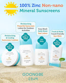 Sun Lotion SPF 40 & Sun Stick SPF 50-100% Zinc Oxide Mineral Sunscreen - No White Cast - Vegan Reef-Safe for Babies Kids Adults - Korean Skincare, 2.82oz & 0.49oz by TinyTreasures Baby Boutique