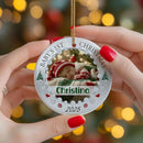 Personalized Baby Photo Christmas Ornament 2025 - Baby’s First Holiday Keepsake - Custom NewbornOrnament - Sweet Gift for New Parents Mom Dad - Gift for Parents Welcoming Newborn by TinyTreasures Baby Boutique