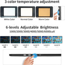 TOHETO A3 Light Board for Diamond Painting, Super Bright Magnetic Light Pad with Side Buttons, Lightbox for Tracing and Drawing, Corded Light Table for Sketching, Animation, Weeding Vinyl (Black) by TinyTreasures Baby Boutique