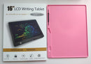 LCD Writing Tablet,16 Inch Colorful Screen Rechargeable Doodle Board Toddler Educational Toys for 3 4 5 6 Years Old Boys Girls Reusable Portable Drawing Tablet Christmas Toys Gifts for Kids (Pink) by TinyTreasures Baby Boutique