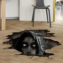 3D Halloween Floor Decals Scary Halloween Zombie Stickers for Living Room, Spooky Blind Women Scratching Floor Stickers Vinyl Removable Decals Art Decorations Party Supplies for Bar Pub by CozyNest Decor