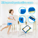 Kids Tablet｜Upgraded Android 14 Tablet 10 inch for Kids with Protective Case｜Octa-Core｜64GB｜1TB TF Card Expandable｜Dual Camera｜Parental Control｜Great Gift for Toddler(Blue) by TinyTreasures Baby Boutique
