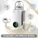 Portable Bottle Warmer,Travel-Friendly,Fast-Heating,Cordless & Rechargable,Baby Bottle Warmer,Comfortable Feeding Bottle Warmer on The Go,Precise Temperature by TinyTreasures Baby Boutique