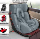 Car Seat Protector,2 Pack Automotive Seat Protectors Baby Carseat Pad Waterproof Durable 600D Fabric for Child Baby Car Seat Mat Vehicle Pet Cover 2 Storage Pockets (Wine Red) by TinyTreasures Baby Boutique
