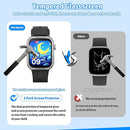 Smart Watch for Kids No Phone Needed, Tempered Glass Fitness Tracker Boy Teens with 19 Sport Modes, Pedometer, Sleep Monitor, Kids Watch Birthday Gifts Toy Gift for Girls Boys 6-16 (Black) by TinyTreasures Baby Boutique