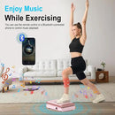 HOTWAVE Vibration Plate Exercise Machine for Lymphatic Drainage, Power Vibrating Plates Platform for Weight Loss - Whole Body Shaker Vibration Plate Machine Home Gym Shaping Fitness Workout by CozyNest Decor