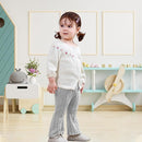 Neutocd Baby Girl Flare Pants Toddler Bell Bottoms Leggings Infant Stretchy Soft Trousers Solid Elastic Waist Pants by TinyTreasures Baby Boutique