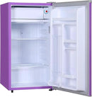 RCA RFR321-PURPLE 3.2 Cu Ft Compact Fridge, Mini Refrigerator, Purple by CozyNest Decor