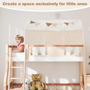 INFANS Kids Bed Tent with Glow in The Dark, Portable Children Playhouse Privacy Space Twin with Mat Star Light Double Net Curtain, Indoor Outdoor Princess Tents Castle for Boys Girls by TinyTreasures Baby Boutique