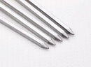 12 inch Barbecue Skewers Metal BBQ Sticks,12Pack Stainless Steel Square Skewer,Kebob,kabob Sets for Grill Outings Cooking (BBQ Skewers Square 12inch-12p) by GreenHaven Gardens