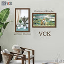 VCK 14x24 Frame Set of 3, Brown Wood Picture Frame with Exclusive Wood Grain, Wall Gallery Frame by CozyNest Decor