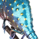 Tooarts Metal Chameleon Sculpture Wild Animal Figurine Indoor Outdoor Decoration Yard Statue for Home and Fairy Garden Decor by GreenHaven Gardens