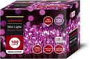 100LIGHTS Purple Extra-Bright with End Connectors Halloween Decorative Lights 5.98m UL Certified Mini String Light Set Waterproof for Halloween Home Garden Christmas Tree Party Patio Wedding by CozyNest Decor