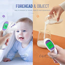No-Touch Thermometer for Adults and Kids, Digital Thermometer with Fever Alarm, Fast Accurate Results, Easy for All Ages, FSA Eligible (Purple) by TinyTreasures Baby Boutique