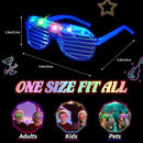 108 PCs LED Glasses,Light Up Glasses,Glow Glasses Glow In The Dark Party Supplies Suitable For Kids/Adults, 3 Light up Modes, 5 Neon Colors Rave Party,Wedding, Birthday, Concert, New Year, Carnival by TinyTreasures Baby Boutique